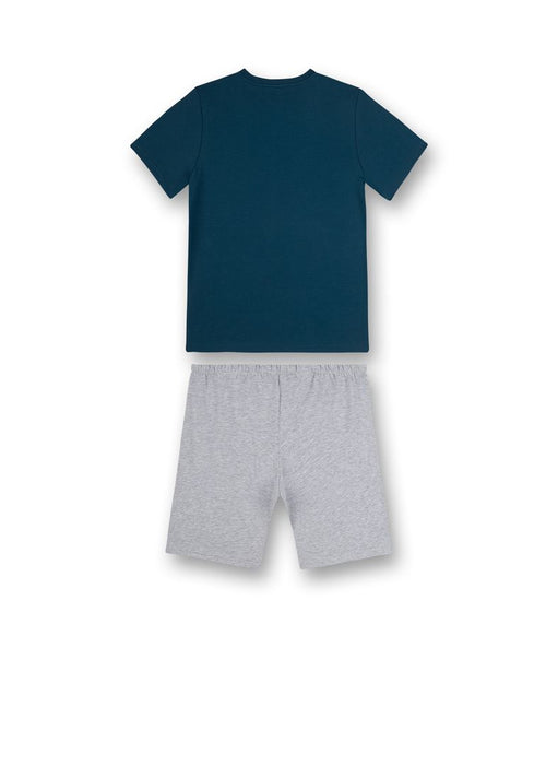 Pyjama - Jongens - Sanetta - Donkerblauw
